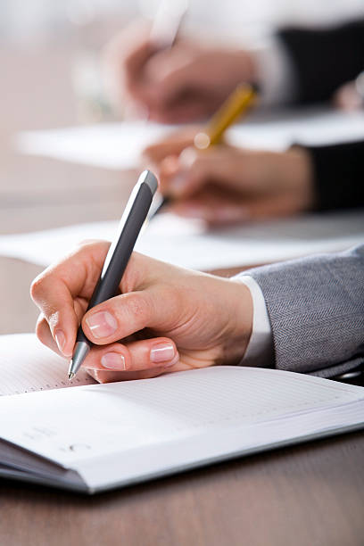 istock Notes taken by a business man  97190904