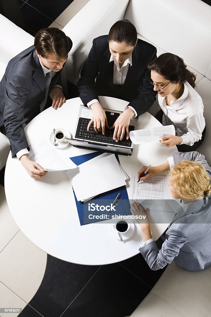 Trabalho em equipe - Foto de stock de Acordo royalty-free