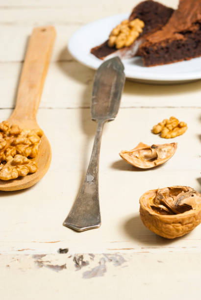 istock Nut tart arrangement 971924718
