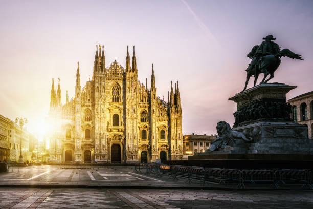 istock Milan Cathedral in Milan, Italy 971955474