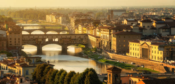 istock Ponte Vecchio Bridge in Florence - Italy 971955550