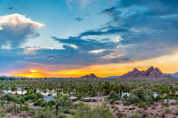 istock Papago Park at Sunset 971961250