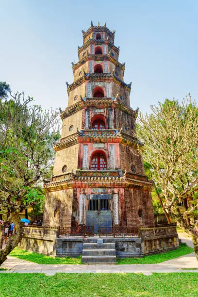 Photo of Phuoc Duyen Tower at the Pagoda of the Celestial Lady