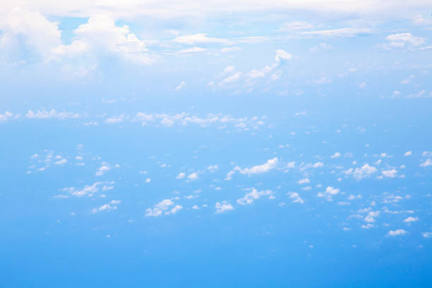 istock Aerial view from airplane window 971983278
