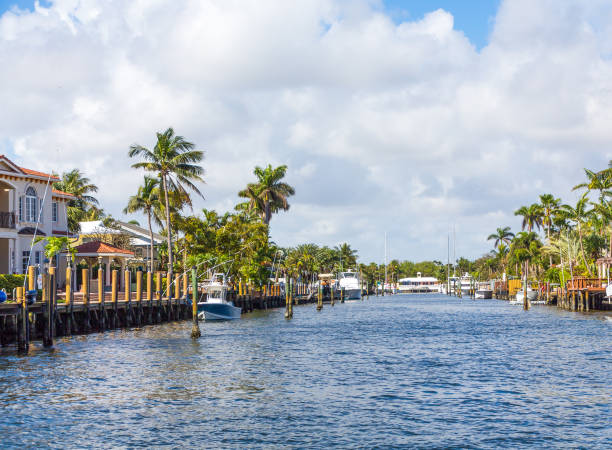 istock Boats Along Canal 972003806