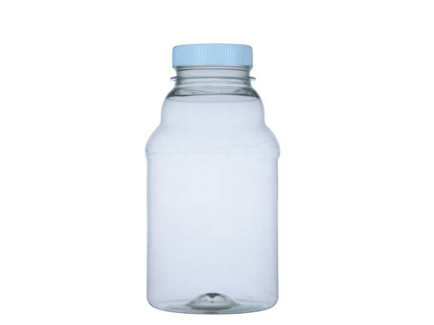 istock the empty bottle from transparent plastic with a cover isolated on a white background 972004322