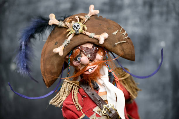 istock Porcelain clay young redhead pirate beard vintage 972016202