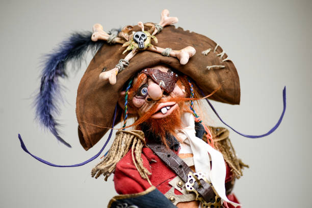 istock Porcelain clay young redhead pirate beard vintage 972016440