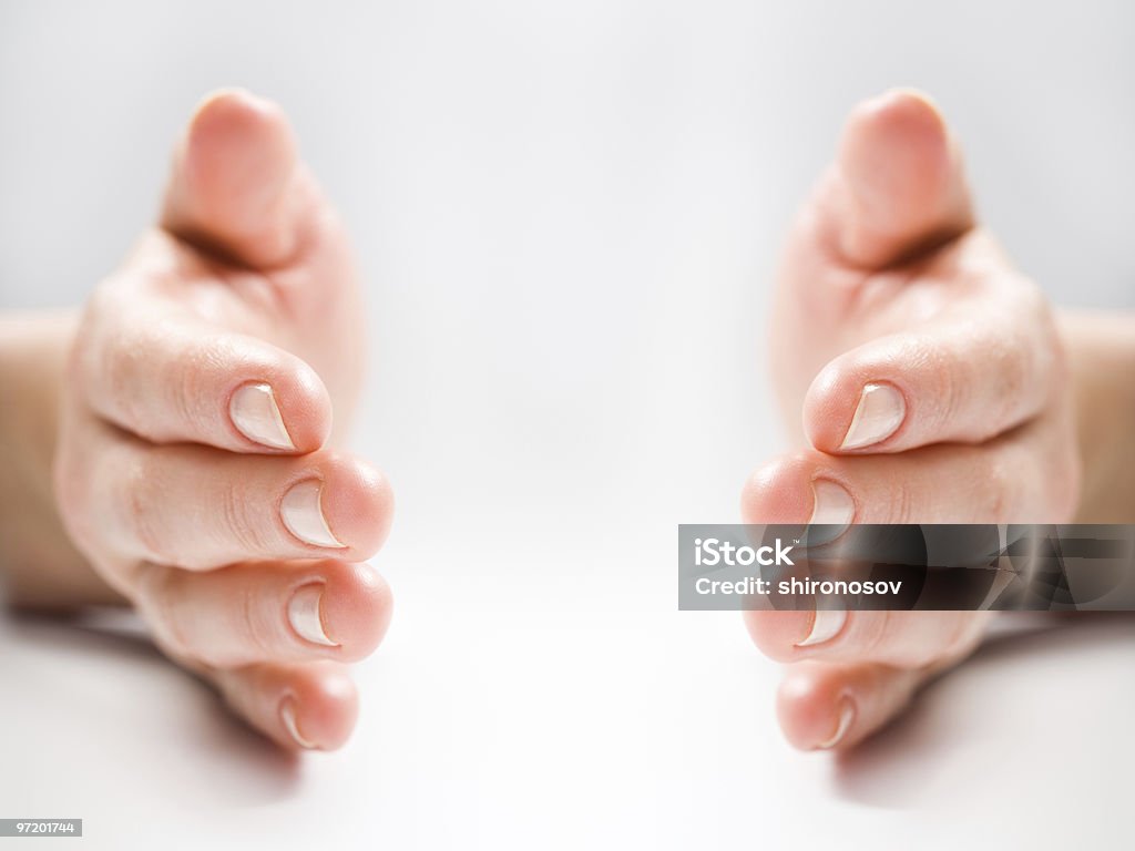 Палец человека - Стоковые фото Безопасность роялти-фри