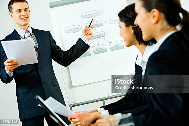 Business Speech Stock Photo - Download Image Now - Adult, Audience, Business