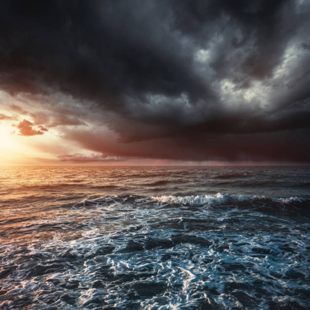 istock Majestic sea at sunset 972029392