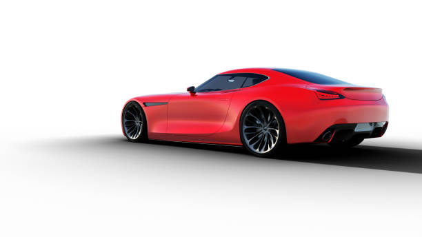 istock red sportscar studio shot 972055144