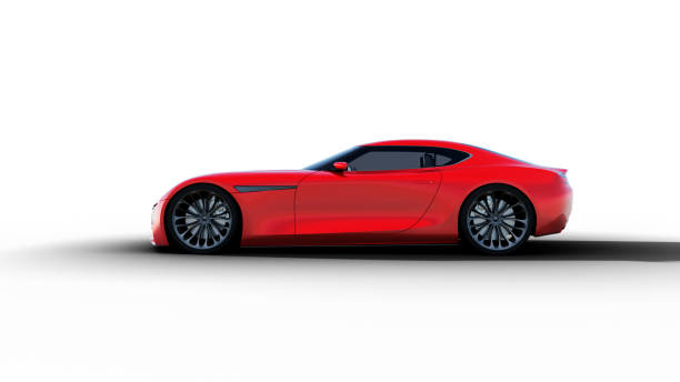 istock red sportscar studio shot 972055148