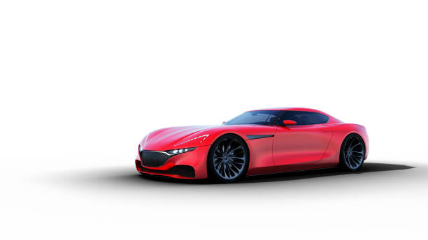 istock red sportscar studio shot 972055150