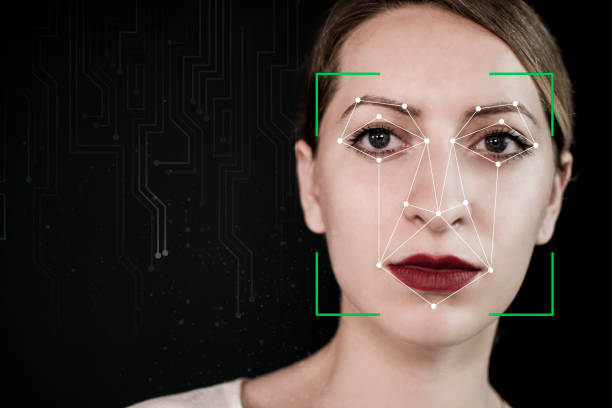 istock Biometric verification of a young woman. 972055452