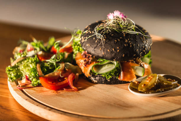 istock fast food black burgers 972058138