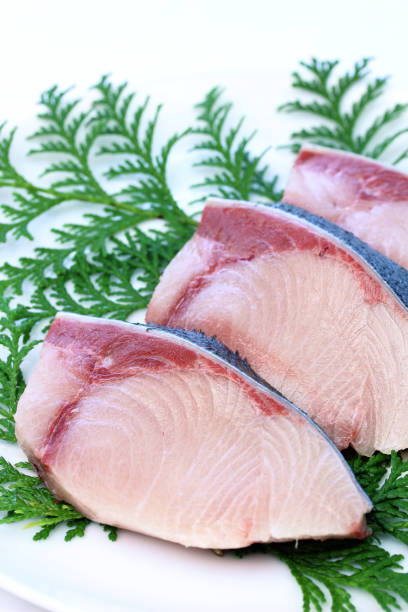 slice of yellowtail