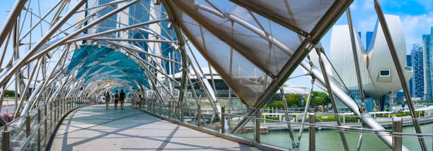 Helix Bridge or DNA bridge in Singapore