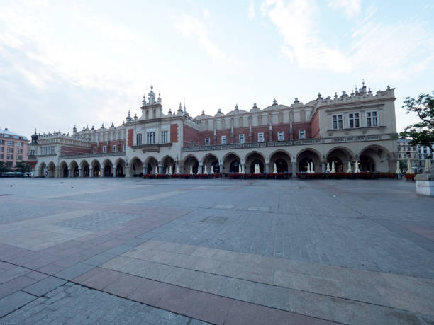 istock Krakow Sukiennice building on the Main Square 972118588