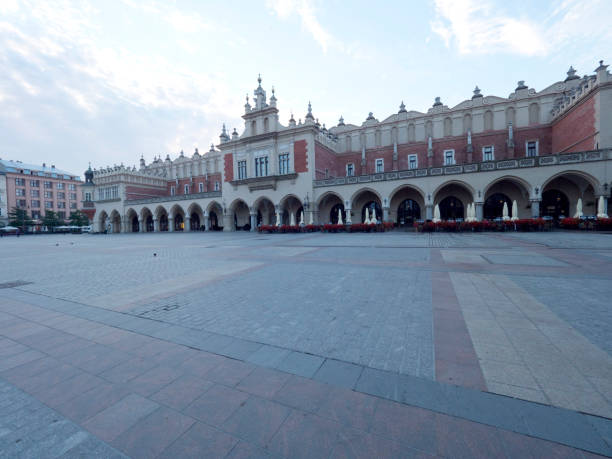 istock Krakow Sukiennice building on the Main Square 972118592