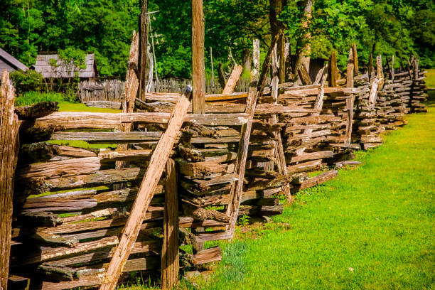 istock Buck Rail Fence on a Mountain Farm 972121650