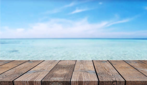 istock Wooden tablet on natural background 972161710
