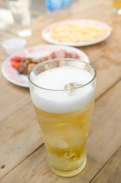 istock Glass of light beer 972193336