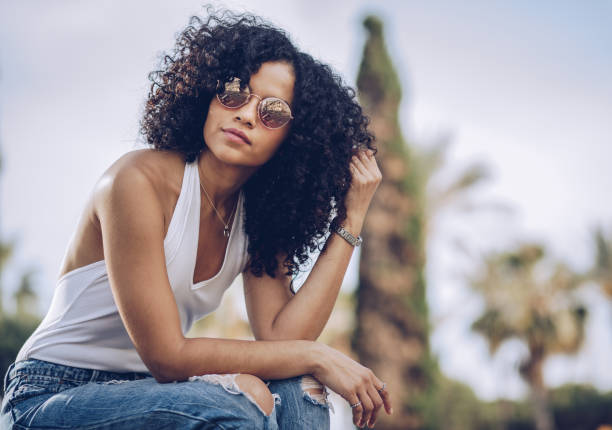 istock Charming girl relaxing alone 972205846