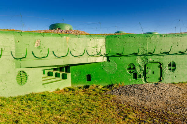Miedzyrzecz (ger. Meseritz), Lubusz province, Poland. Bunkers in Miedzyrzecz Fortification Region Built in 1934-44, as the most technologically advanced fortification system of Nazi Germany. Boryszyn loop.
