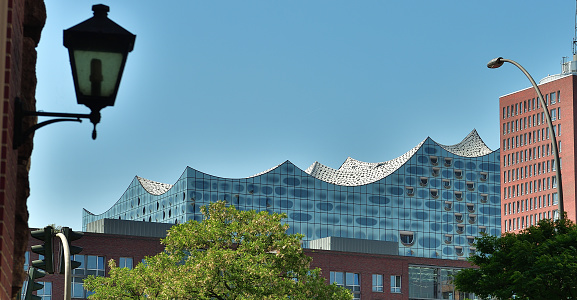 The Elbphilharmonie is a concert hall in Hamburg, Germany