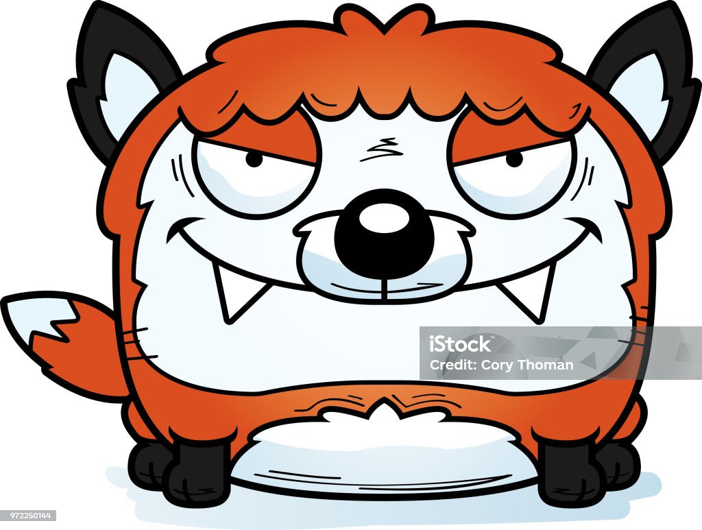 Evil Fox Graphics Evil Cartoon Fox Stock Illustration - Download Image Now - Animal ...