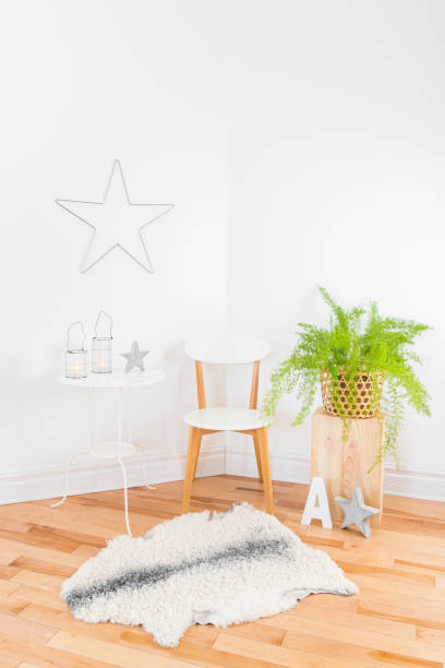 istock Elegant modern home decor with natural materials 972250202