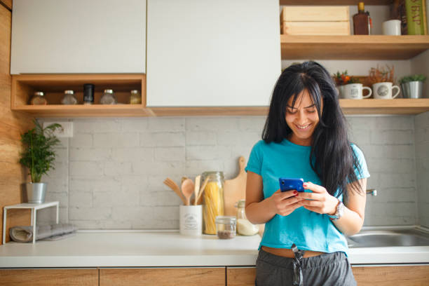 istock Reading morning news on smartphone 972304146