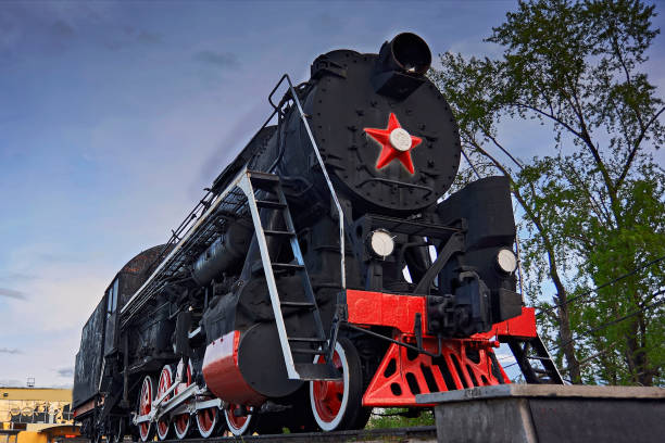 istock Soviet steam locomotive 972319748