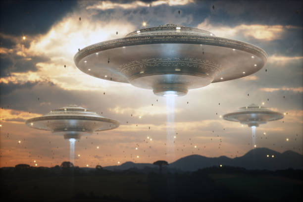 istock Extraterrestrial UFO Spacecraft 972330718