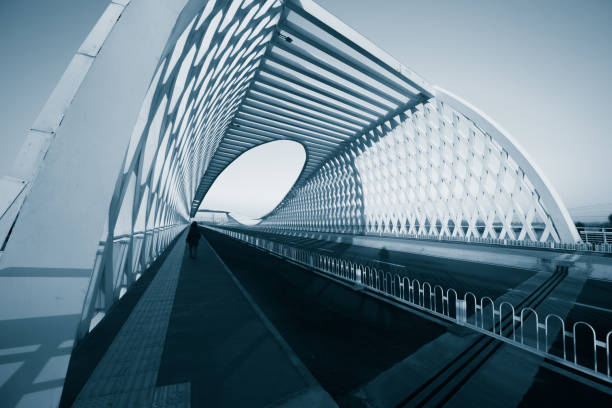 istock The night of modern bridge 972420250