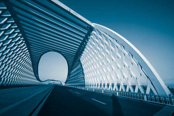 istock The night of modern bridge 972420254