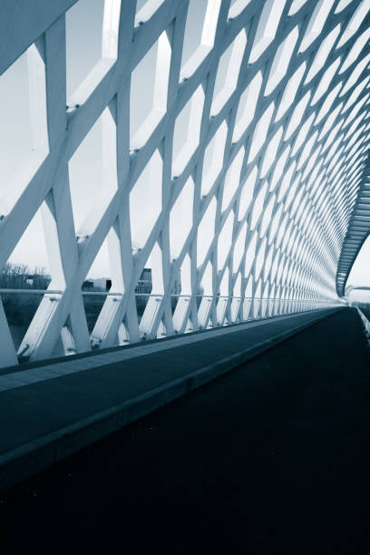 istock The night of modern bridge 972420264