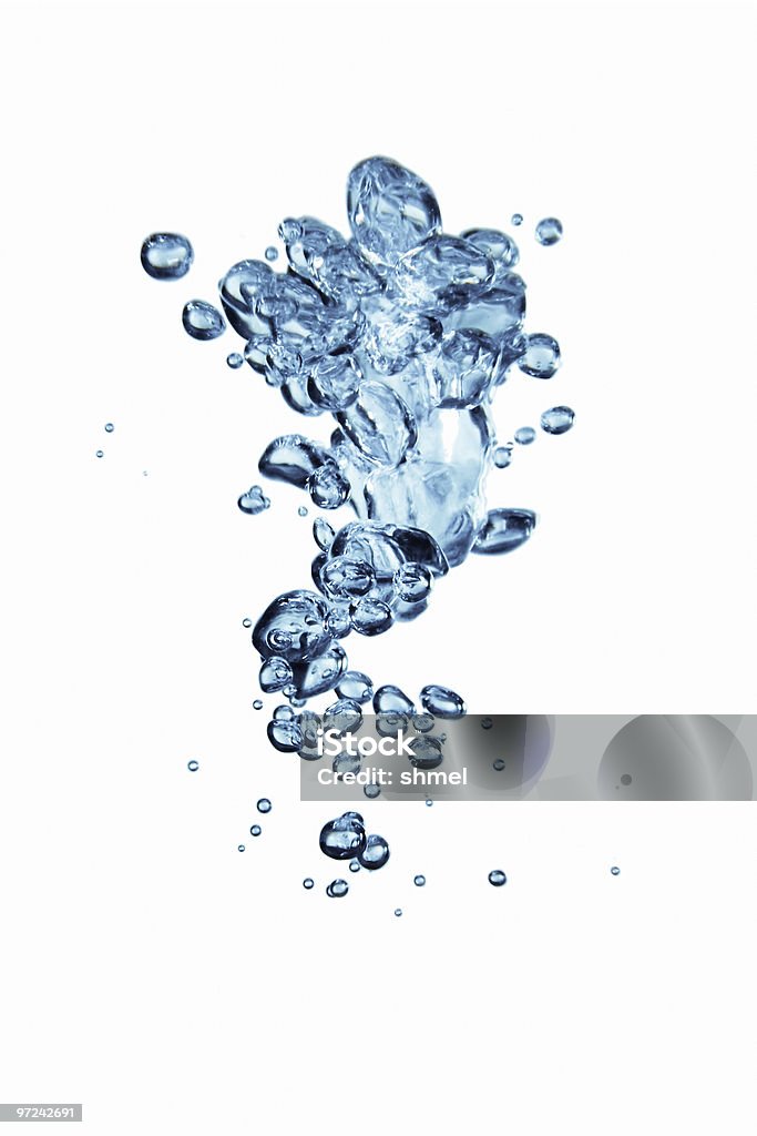 Close-up water burbujas - Foto de stock de Fondos libre de derechos