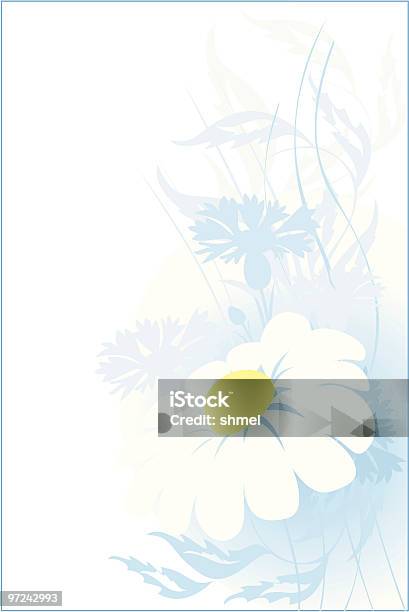 Camomile Floral Abstrakt Hintergrund Für Design Stock Vektor Art und mehr Bilder von Abstrakt - Abstrakt, Ast - Pflanzenbestandteil, Biegung