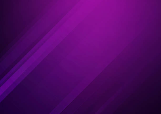 ilustrações de stock, clip art, desenhos animados e ícones de abstract purple vector background with stripes - violeta