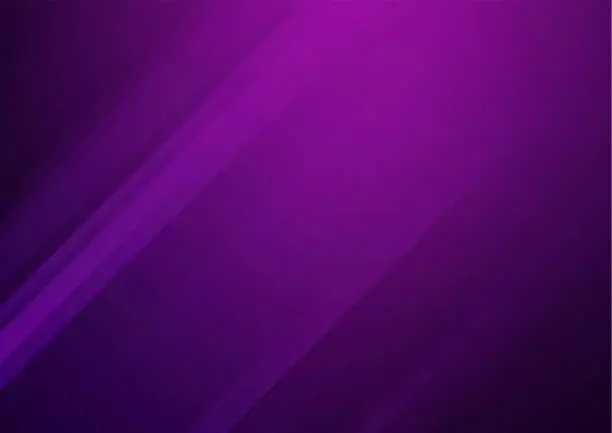 Vector illustration of Abstract purple vector background with stripes