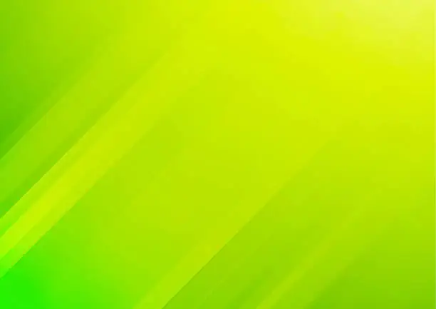 Vector illustration of Abstract green vector background with stripes