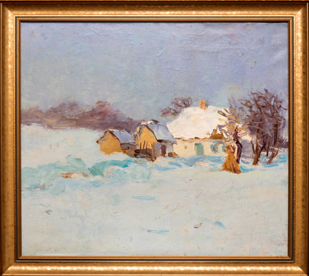 istock Oil painting, handmade 972478548