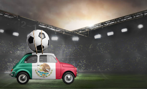 istock Mexico car on football stadium 972492540