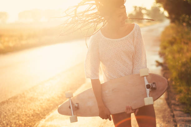 istock Skater in a road 972497786