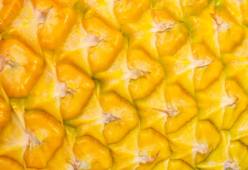 Background of fresh pineapple texture
