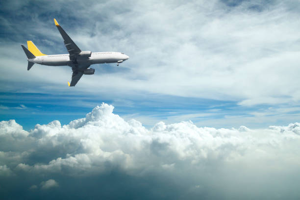 istock Airplane in the sky. 972518144