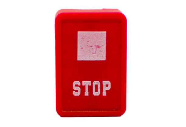 istock Stop symbol for music 972532316