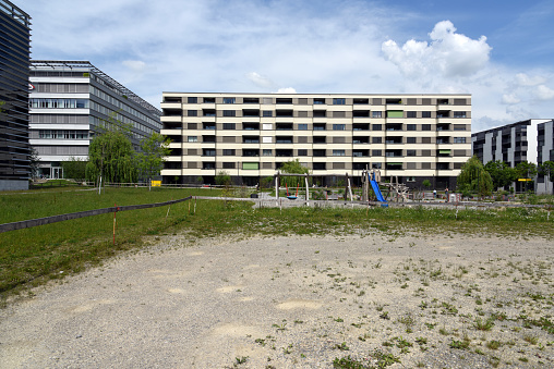 Glattpark Glattpark is a large real estate construction project in Zurich Opfikon directly at the border to Zurich City. The Project was planned for arround 7,000 residents. The project will be completed in 2010.